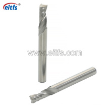 Good Chips Removal Carbide 1 Flute End Mills for Aluminum Cutting